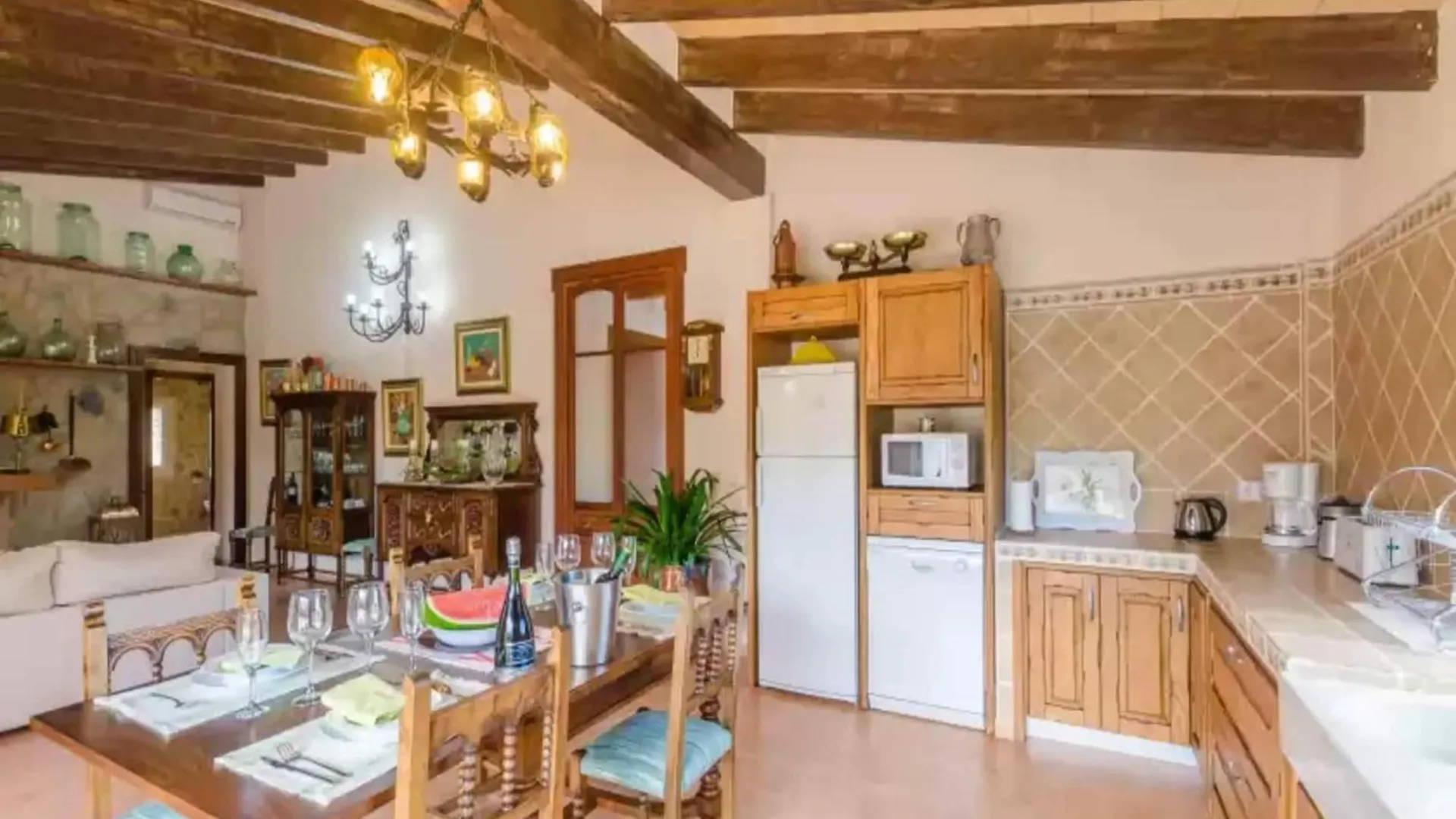 Es Moya Des Pins Villa With Private Pool Muro Spagna